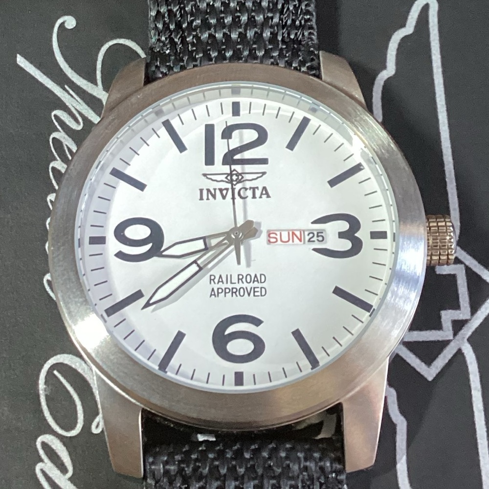 Invicta Railroad Approved Special Edition Model 1048 - Quartz Men's Watch
